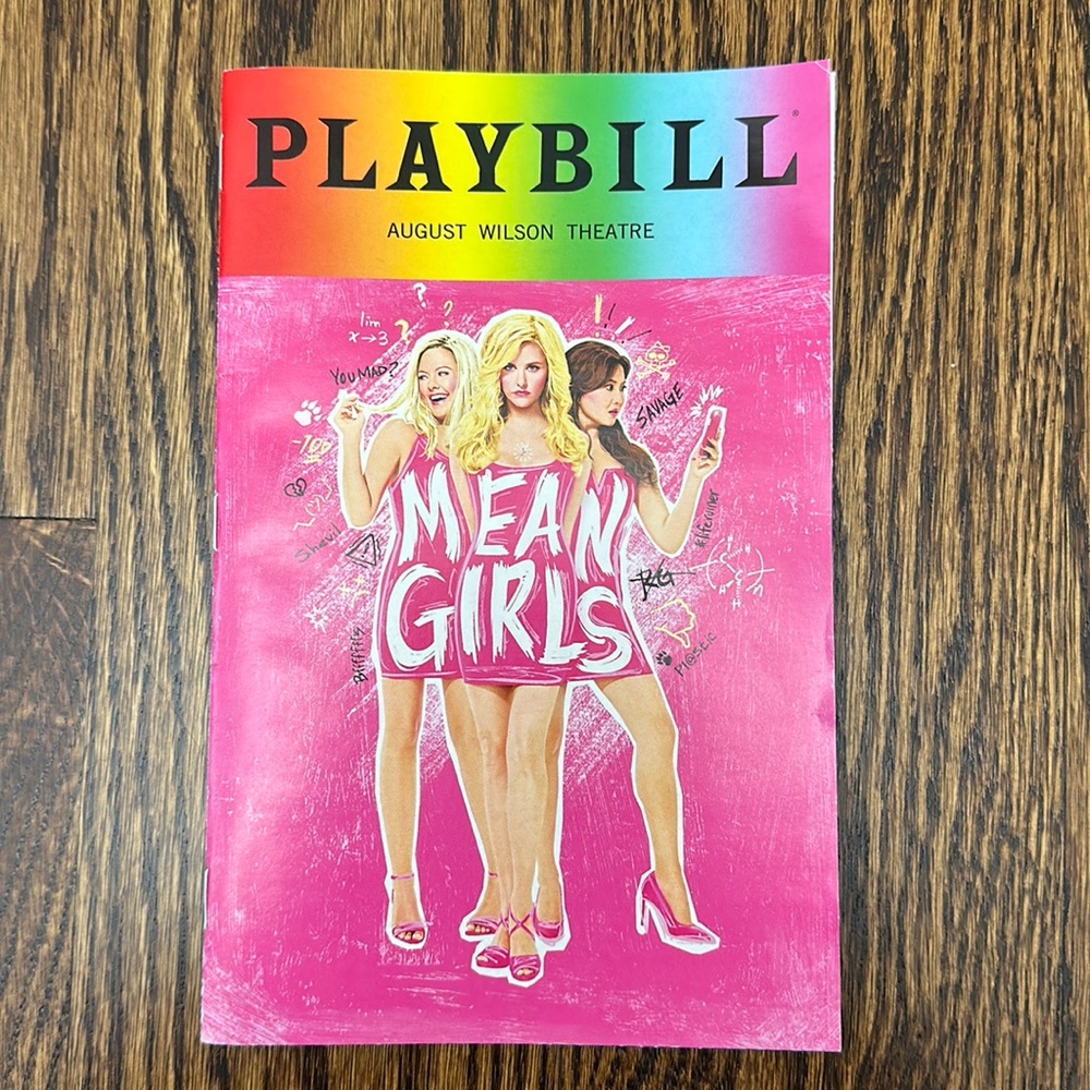 Mean Girls Musical Playbill - Pride 2018 RARE